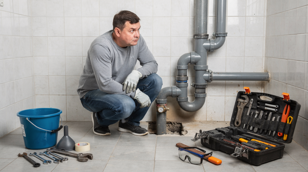 Когда стоит остановиться: границы безопасного DIY-ремонта канализации